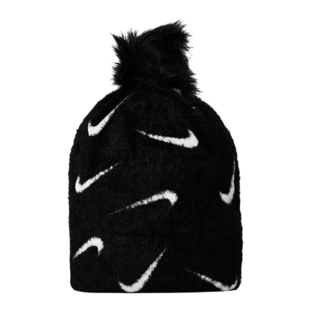 Nike Peak Pom Pom Beanie / Black